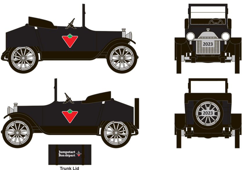 NEW! 1916 Studebaker Roadster