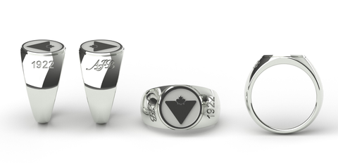 Men’s Canadian Tire Ring with Custom Engraving
