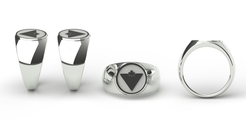 Men’s Canadian Tire Ring with Custom Engraving