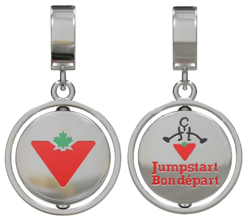 NEW! Jumpstart Spinner Charm
