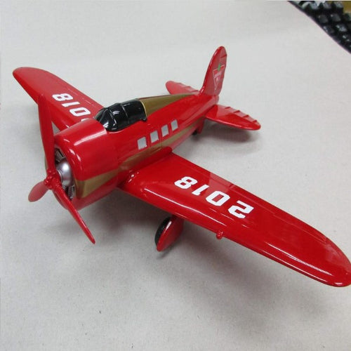 Red ‘Retail Capital’ Plane