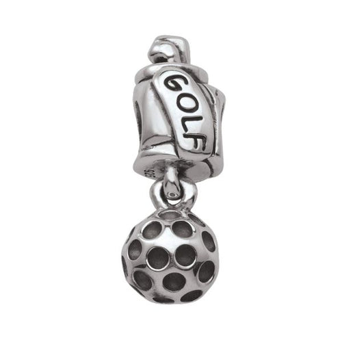 Silver Golf Charm